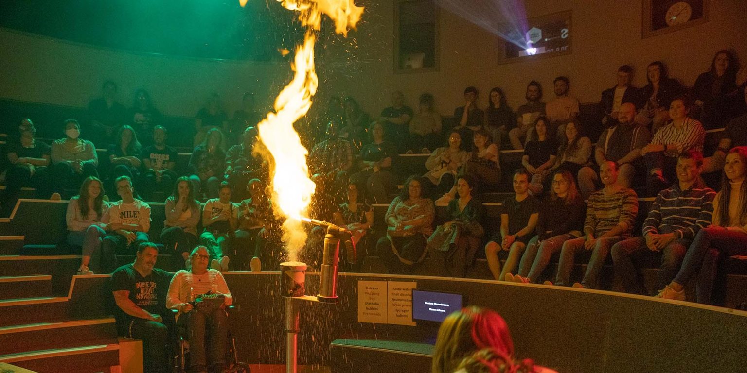 Fire in Theatre • Techniquest